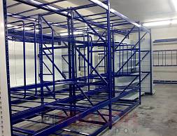 Строймаркет "Сатурн", г.Краснодар, стеллажи Cash&Carry